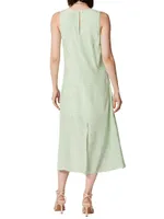 Alice Silk Crocodile Midi-Dress