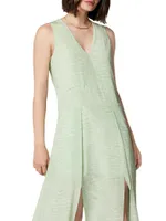 Alice Silk Crocodile Midi-Dress