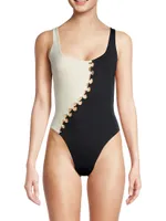 Solstice Colorblocked One-Piece Swimsuit