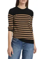 Striped Cashmere Sweater