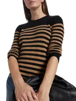 Striped Cashmere Sweater