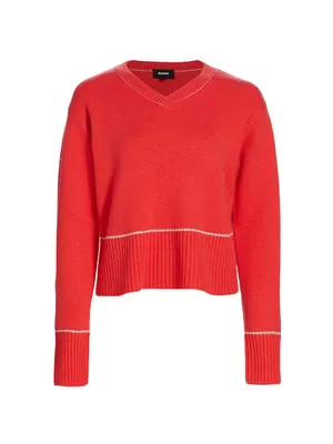 Wool & Cashmere Pullover Sweater