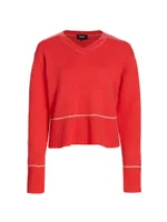 Wool & Cashmere Pullover Sweater