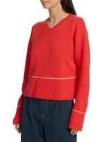 Wool & Cashmere Pullover Sweater