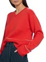 Wool & Cashmere Pullover Sweater