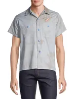 Mechanics Button-Front Shirt