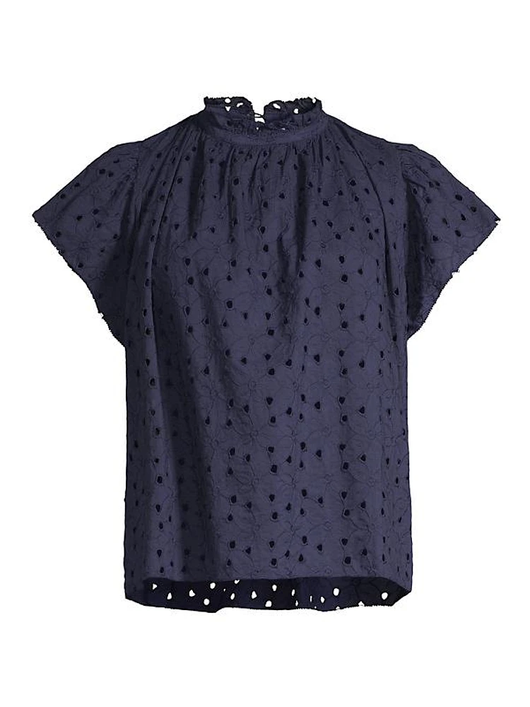 Carla Eyelet Blouse