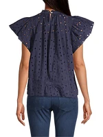 Carla Eyelet Blouse