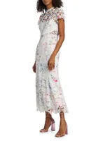 Jasmine Lace Midi-Dress