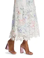 Jasmine Lace Midi-Dress