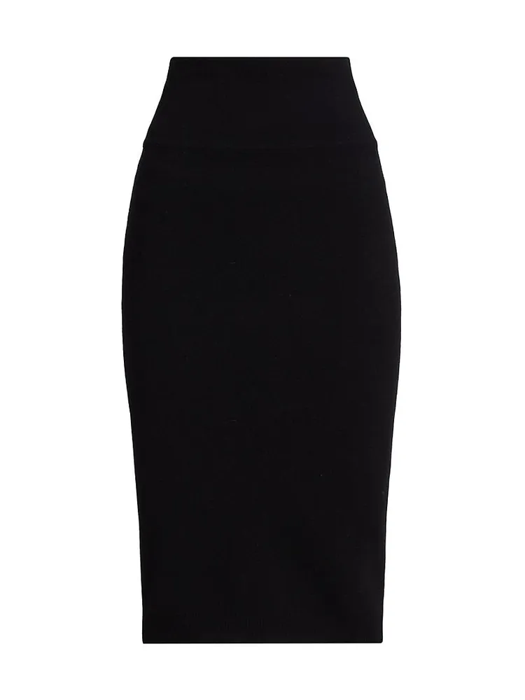 COLLECTION Cashmere Pencil Midi-Skirt