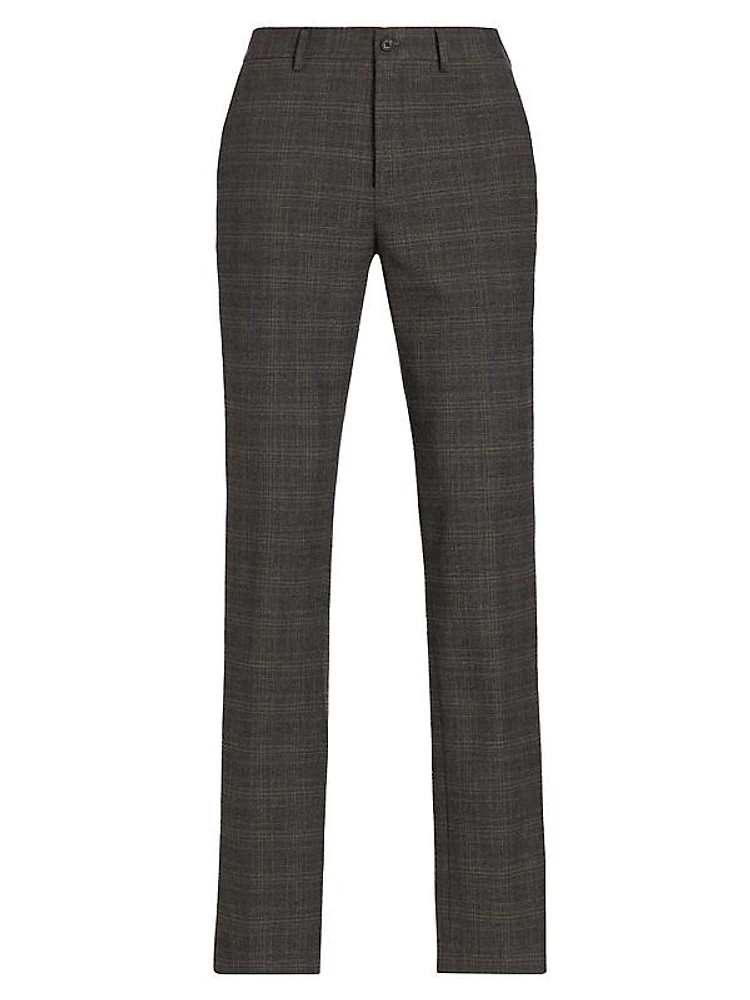 COLLECTION Tonal Plaid Trousers