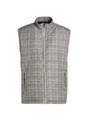 COLLECTION Plaid Quilted Vest