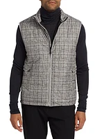 COLLECTION Plaid Quilted Vest