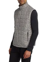 COLLECTION Plaid Quilted Vest