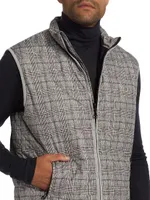 COLLECTION Plaid Quilted Vest