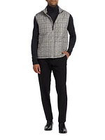 COLLECTION Plaid Quilted Vest