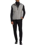 COLLECTION Plaid Quilted Vest