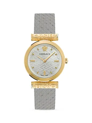 Versace Regalia Two-Tone Stainless Steel Watch