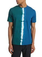 Slim-Fit Tie-Dye Crewneck T-Shirt