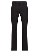 Slim-Fit Pinstriped Trousers