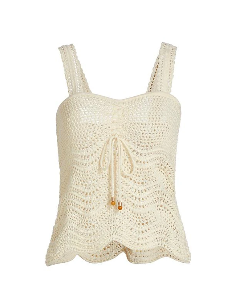 Devi Crochet Tank