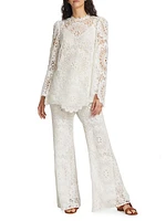 Chintz Doily Lace Pants