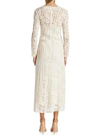 Devi Lace Midi-Dress