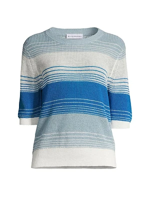 Striped Linen Sweater