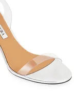 So Nude 85MM PVC Sandals