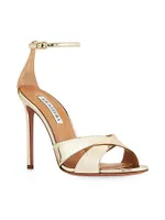 Divine 105MM Metallic Sandals