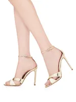 Divine 105MM Metallic Sandals