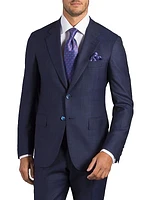 Woven Suit 2 Buttons