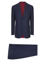 Woven Suit 2 Buttons