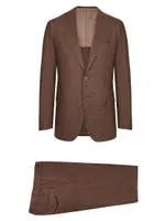 Woven Suit 2 Buttons