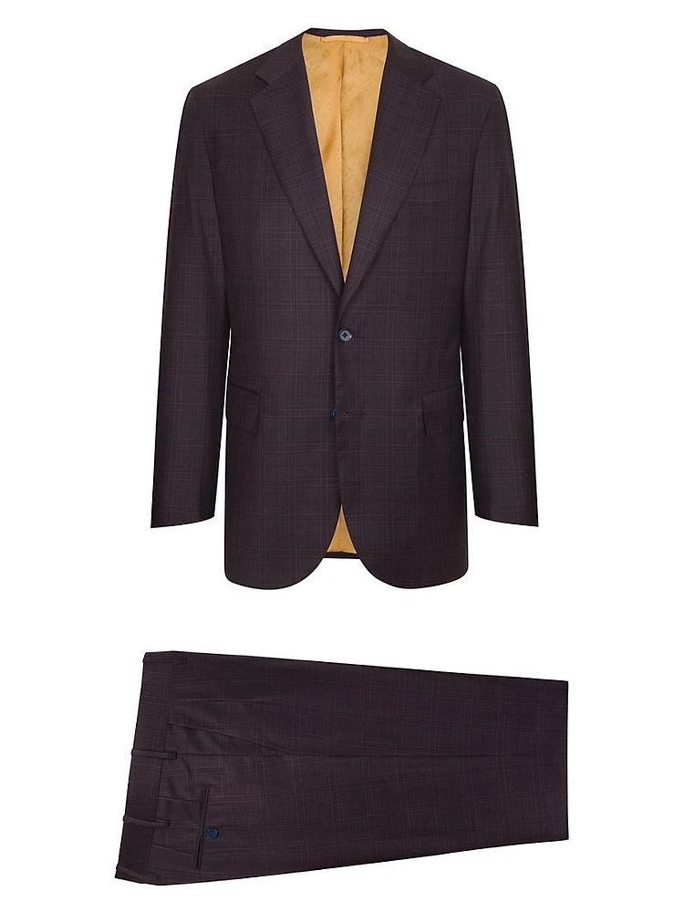 Woven Suit 2 Buttons