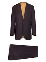 Woven Suit 2 Buttons