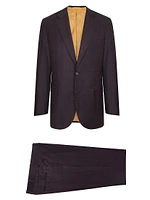 Woven Suit 2 Buttons