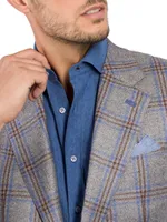 Woven Jacket 2 Buttons