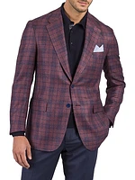 Woven Blazer 2 Buttons