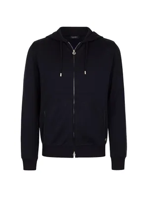 Hooded Zip Jogging Sweater