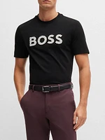 Cotton-Jersey T-Shirt with Logo Detail