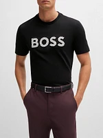 Cotton-Jersey T-Shirt with Logo Detail