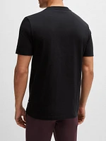 Cotton-Jersey T-Shirt with Logo Detail