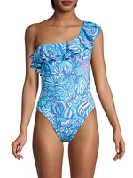 Caelum Ruffle One-Piece Swimsuit