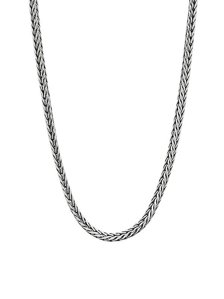 Sterling Silver Wheat Chain