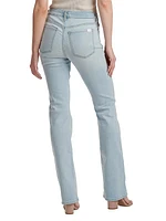 Mid-Rise Boot-Cut Jeans