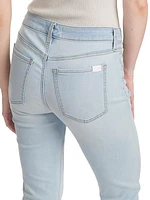 Mid-Rise Boot-Cut Jeans