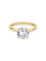 VRAI x Saks 18K Yellow Gold & 1.00 TCW Lab-Grown Diamond Engagement Ring