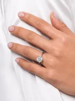 VRAI x Saks Platinum & TCW Lab-Grown Diamond Solitaire Engagement Ring